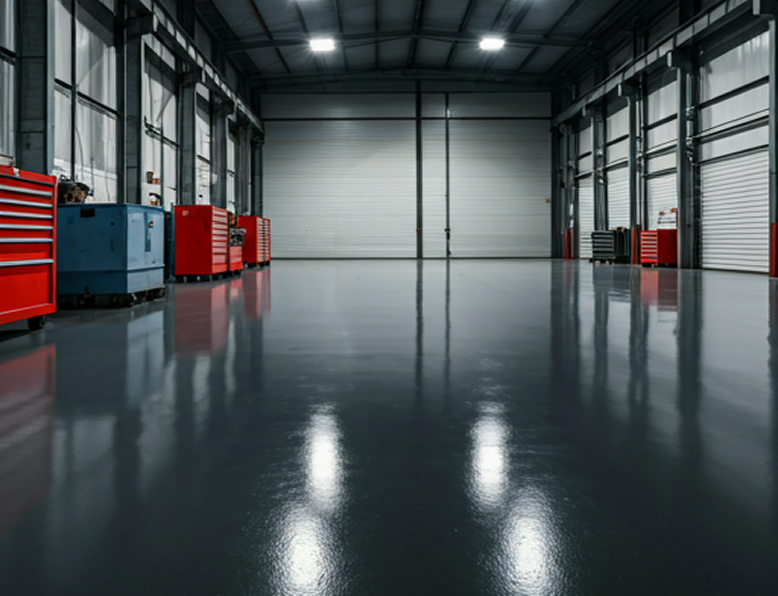 Commercial Workspace Epoxy Flooring